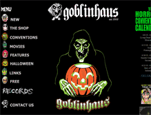 Tablet Screenshot of goblinhaus.com